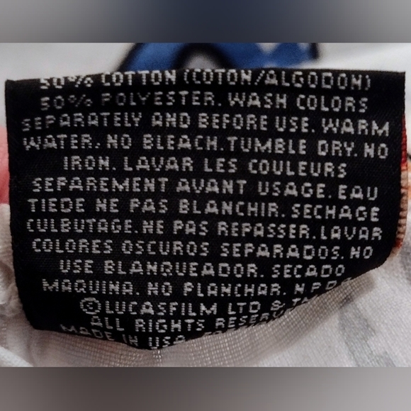 Star Wars Fitted Sheet  Single Anakin Skywalker Pod Race Sebulba Vintage Bedding - Picture 5 of 6